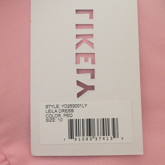 New Likely Leila Flounce Pink Dress - Picture 6 of 8